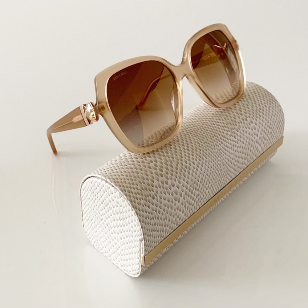 🆕️ Jimmy Choo Beige/Brown Sunglasses